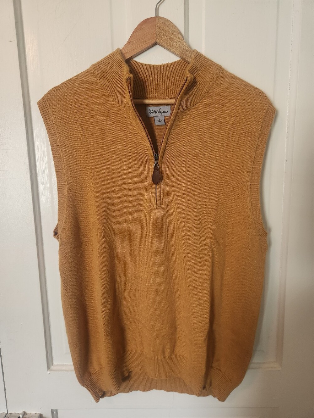 Orange Sleeveless Shirt